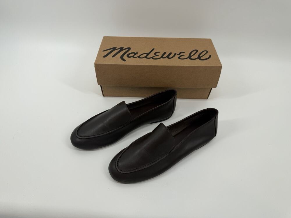 The Dolli Glove Loafer Women's Leather Loafers Slip On Flats Casual Shoes 8.5